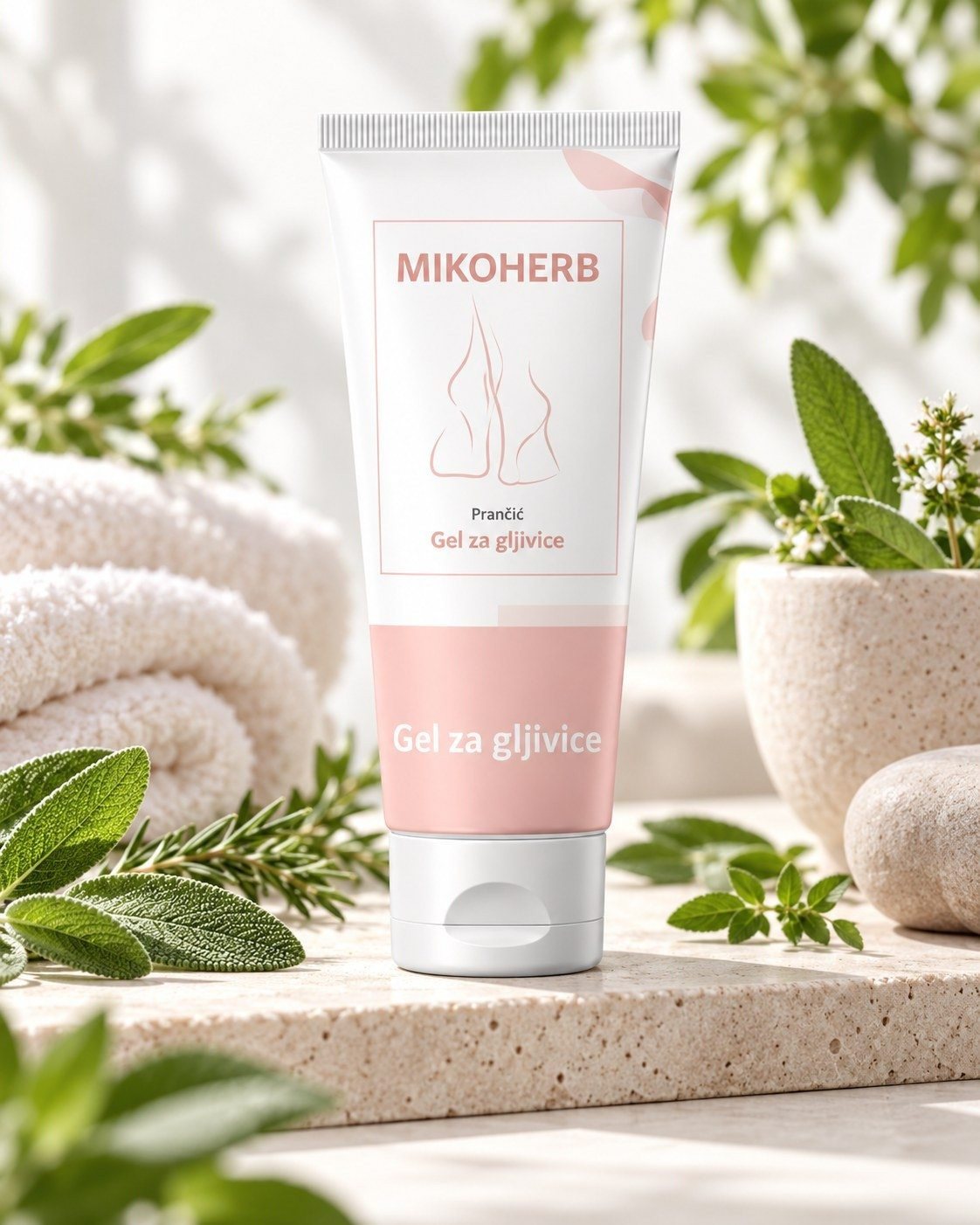 Туба MIKOHERB GEL с декоративна зеленина